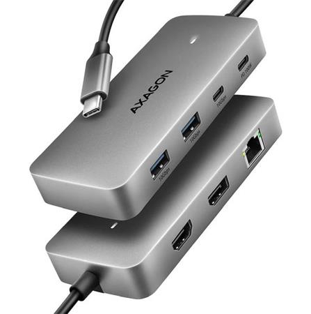 AXAGON HMC-CUB83X2, USB 10Gbps hub, 2x USB-A,