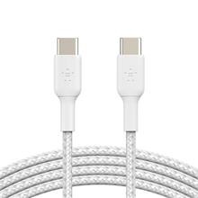 Belkin BOOST CHARGE™ USB-C/USB-C kabel, 1m, bílý - odolný - 2pack