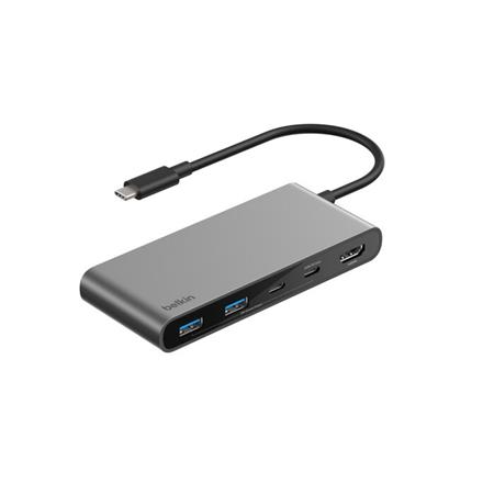 Belkin CONNECT 7v1 USB-C hub s dvojitým USB-C