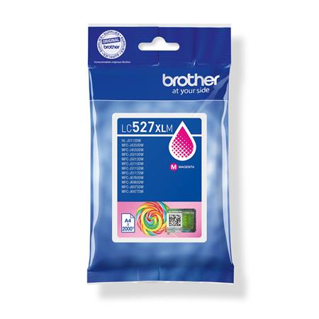 Brother LC527XLM (inkoust magenta, 2000