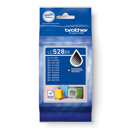 Brother LC528BK (inkoust black, 6000