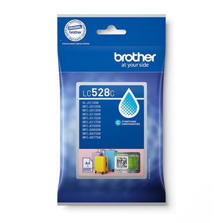 Brother LC528C (inkoust cyan, 5000