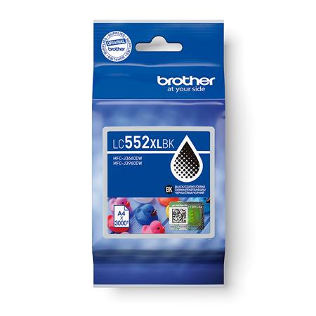 Brother LC552XLBK (inkoust black, 3000