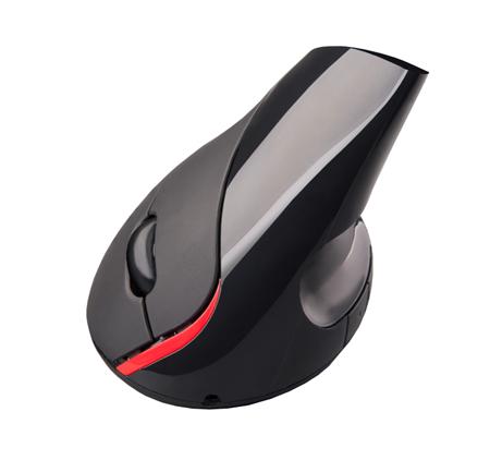 C-TECH Myš VEM-07, vertikální, černá,