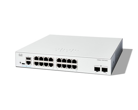 Cisco Catalyst 1300 16-port GE, 2x1G