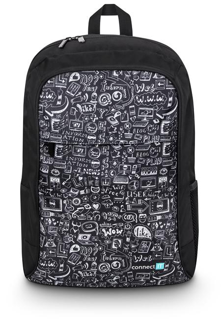 CONNECT IT Doodle batoh, 15,6" , 5 kapes,