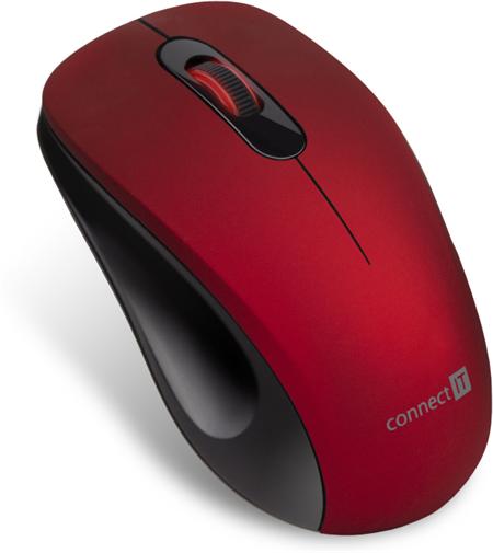 CONNECT IT "MUTE" bezdrátová optická tichá myš,