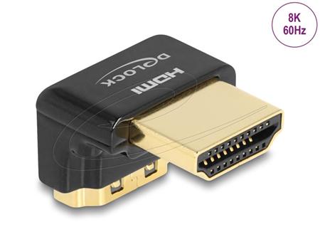 Delock Adaptér HDMI, ze zástrčky na zásuvku, 90°