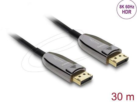 Delock Aktivní optický kabel DisplayPort 2.1 8K
