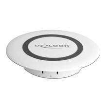 Delock Bezdrátová rychlonabíječka Qi 7,5 W + 10 W pro stolní montáž