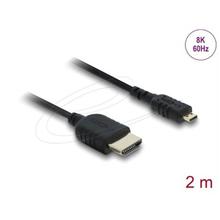 Delock Koaxiální kabel High Speed HDMI HDMI samec na Micro HDMI samec 8K 60 Hz 2 m