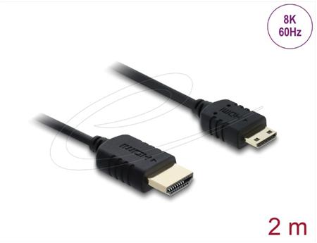 Delock Koaxiální kabel High Speed HDMI HDMI samec