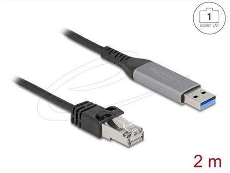 Delock USB LAN kabel z rozhraní USB Typ-A na RJ45