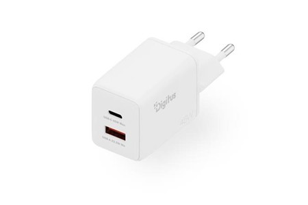 Digitus 45W USB GaN nabíječka, 1x USB-C, 1x