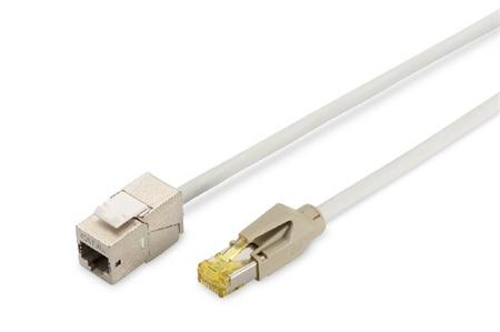 Digitus Consolidation Point Cable Draka UC900 HRS TM31 CAT6 A Keystone Module 2 m Grey
