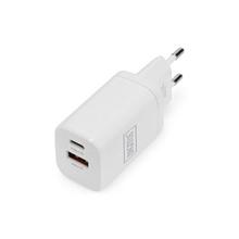 DIGITUS Nabíječka Dual Port USB 1x USB-A / 1x USB-C 30W, 1x 2,4A, 1x 3A, QC3.0