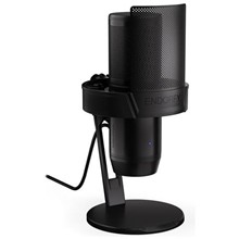 Endorfy Solum 2 Core,Mikrofon, kondenzátorový, kardioidní, pop-up filtr, dotykové ztlumení, USB-C, redukce na USB-A, dr