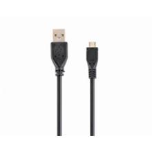 GEMBIRD Kabel - USB A/M na USB micro B/M, USB 2.0, zlacené kontakty, HQ, 3 m