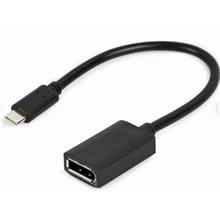 GEMBIRD USB Type-C na DisplayPort adaptér kabel 4K, 15 cm, černý