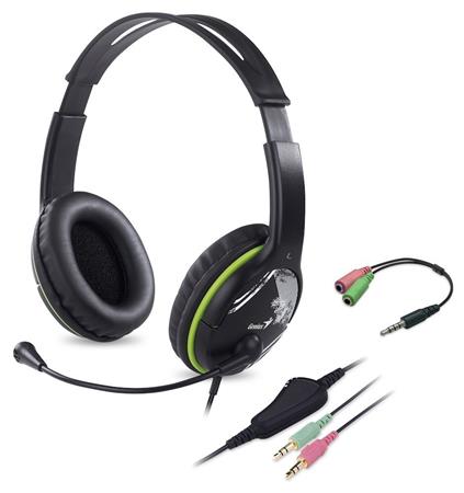 Genius HS-400A Headset, herní, drátový, náhlavní,