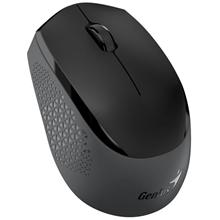 Genius NX-8000S BT, myš, bezdrátová, 1200DPI, 3 tlačítka, Bluetooth, USB 2,4 GHz, černo-šedá