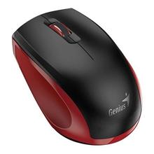 Genius NX-8006S , Myš, bezdrátová, optická, 1600dpi, 3 tlačítka, USB,tichá, černo-červená