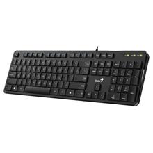 Genius Slimstar M200 , Klávesnice, drátová, USB, Copilot, CZ+SK layout, černá