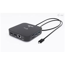 i-tec USB-C Dual HDMI Docking Station, Power Delivery 100W