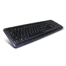 Klávesnice C-TECH CZ / SK KB-102 PS2 slim black