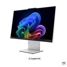 Lenovo AIO 27IPH11   Core Ultra 5 325/16GB/SSD 1TB/27"/QHD/IPS/350nitů/Harman Audio/Qi/135W/WIN11 Home/stříbrná