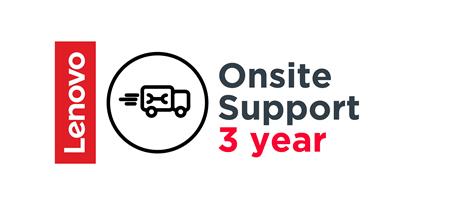 Lenovo rozšíření záruky Lenovo 3Y Onsite upgrade