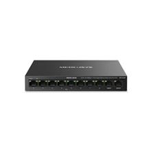 Mercusys MS110CMP 8portový 10/100 Mb/s + 2portový gigabitový stolní přepínač s 8 porty PoE+