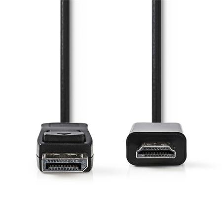 Nedis CCGB37100BK20 - DisplayPort - HDMI Kabel |