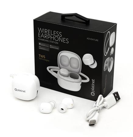 PLATINET WIRELESS HEADPHONES WITH MIC ANC + ENC