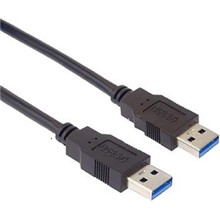 PremiumCord Kabel USB 3.0 Super-speed 5Gbps A-A, 9pin, 0,5m