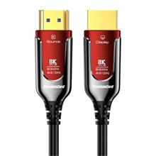 PremiumCord Ultra High Speed HDMI 2.1 optický fiber kabel 8K@60Hz,zlacené 30m