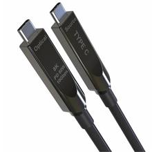 PremiumCord USB-C kabel GEN2 AOC DP1.4 video rozlišení 8K@60Hz a 4K@144Hz 10Gbps 7m