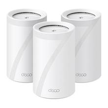 TP-Link Deco BE65-POE(3-pack) BE9300 Třípásmový systém Mesh WiFi 7 pro celou domácnost, 4x 2.5GLAN, USB, 2,4/5/6GHz