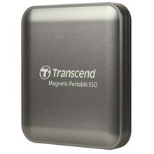 Transcend ESD420G 4TB, USB 20Gbps Type C, Externí odolný SSD disk (3D NAND flash), 2000MB/R, 2000MB/W, Magsafe, šedý