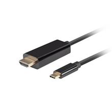 USB-C(M)->HDMI(M) kabel 1m 4K 60Hz černá  