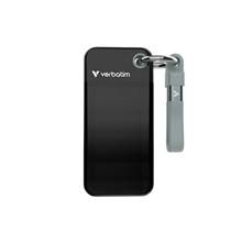 VERBATIM Pocket SSD 512GB, USB-C 3.2 Gen 2, černá/šedá